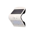 Miniatyrbild 1 av 4: Solar Vägglampa med Led Sensor EDM 1,5W 220 Lumen 10x14cm - Vit