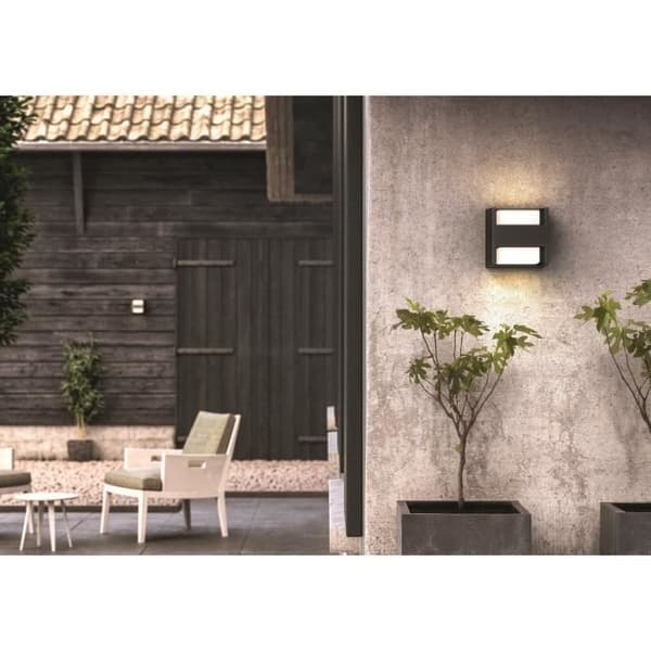PHILIPS Utomhusvägglampa Arbor 2x4,5W 230V - Antracit