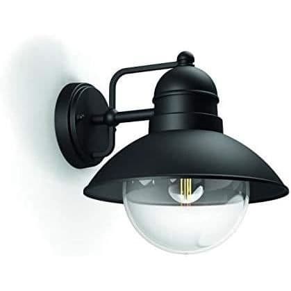 Philips myGarden Hoverfly 1x60 W utomhusvägglampa - Svart