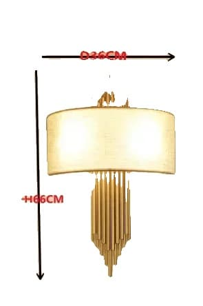 LED Væglampe, Moderne Design, Energi-Effektiv Belysning,C, Tricolor dæmpning