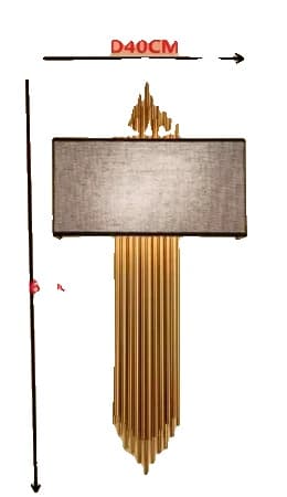 LED Vägglampa, Modern Design, Energibesparande Belysning,Trikolor dimning, F