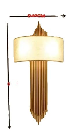 LED-seinävalaisin, nykyaikainen muotoilu, energiatehokas valaistus,D, Kolmivärinen himmennys