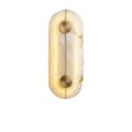 Miniatyrbillede 1 af 2: Væghængt LED Væglampe, Moderne Stil, Holdbart Kobbermateriale,varmt lys, W16,5H42,5cm guld