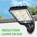 Miniatyrbild 4 av 4: INN Solar lampa med 3 ljuslägen IP65 utomhus solar vägglampa med intelligent sensor för trädgård korridor solar beacon
