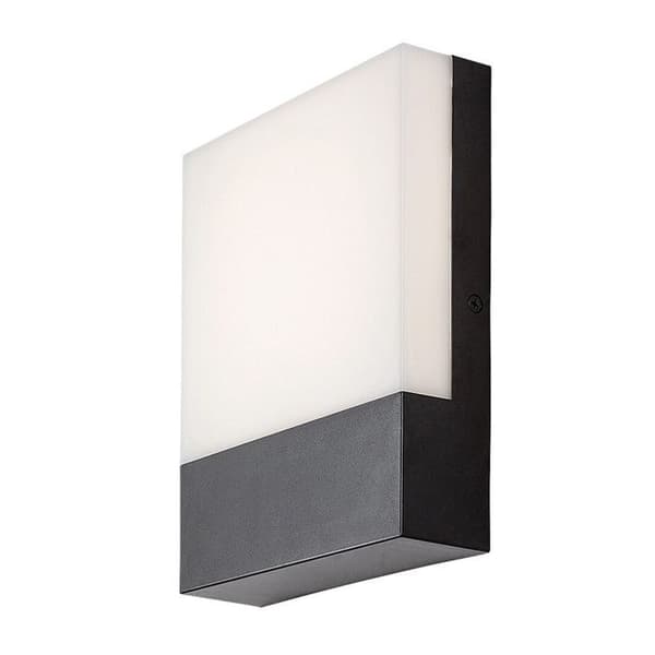 Lampe Rabalux, utomhusvägglampa, väggmontering, LED 10W, IP44, svart, Gimone