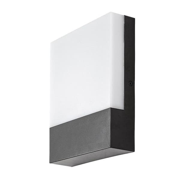Lampe Rabalux, utomhusvägglampa, väggmontering, LED 10W, IP44, svart, Gimone