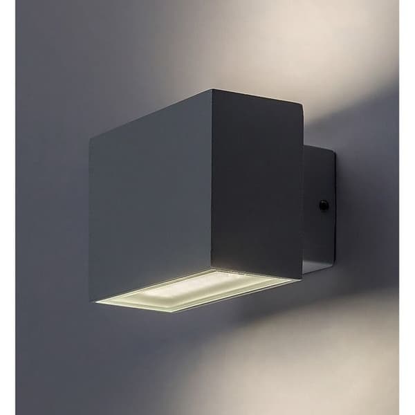 Lampe Rabalux, vägglampa, utomhus, LED, 7W, IP54, Mataro, vit