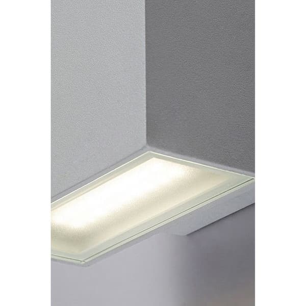 Lampe Rabalux, vägglampa, utomhus, LED, 7W, IP54, Mataro, vit