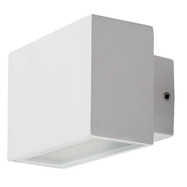 Lampe Rabalux, vägglampa, utomhus, LED, 7W, IP54, Mataro, vit