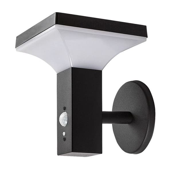 Lampe Rabalux, vägglampa, utomhus, solenergi, IP44, LED 4W, Geleen