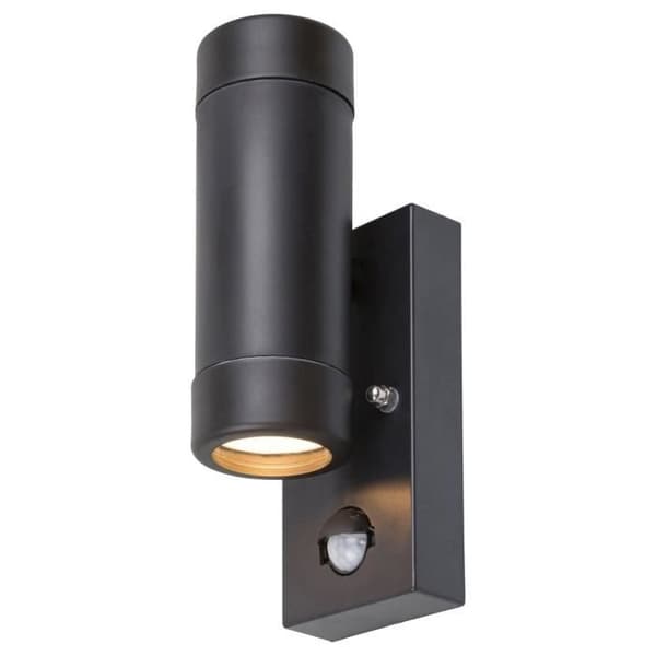 Utomhusapplikation med sensor Rabalux Medina - svart - TU
