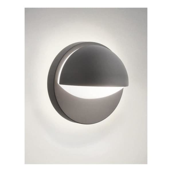 Vattentät utomhuslampsökare LED JUNE E27 IP44 antracit Philips