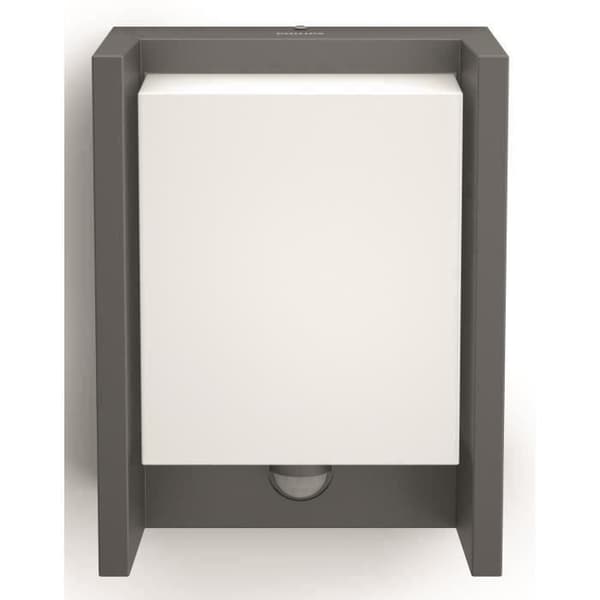 PHILIPS Utomhusvägglampa Arbor IR 1x6W 230V - Antracit