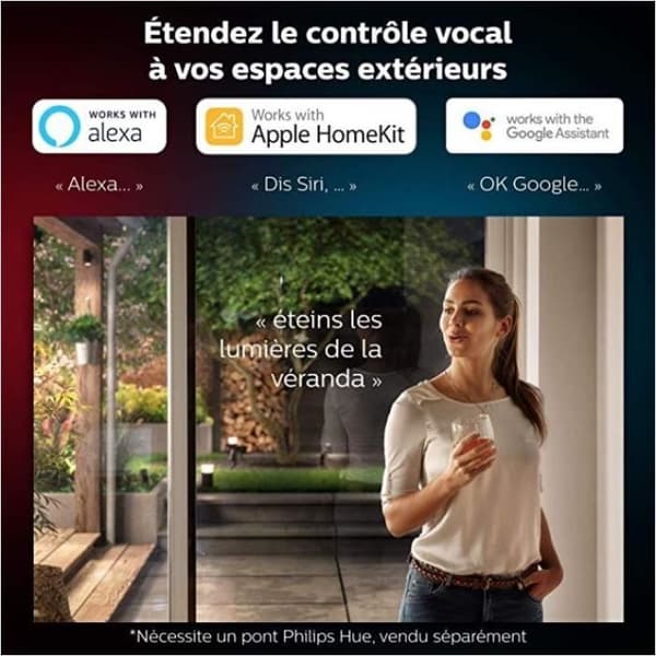 Philips Hue White and Color Ambiance Resonate vägglampa - 8W - Svart