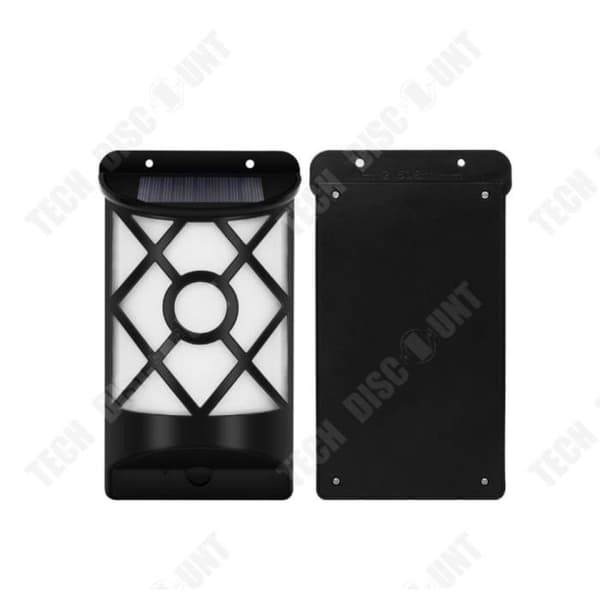 TD® LED Vägglampa Dekorativ Ljus Flamsimuleringssensor Sollampa
