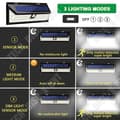 Miniatyrbild 2 av 4: TD® 118 LED Solar Vägglampa med Sensor IP65 Vattentät för trädgårds utomhusbelysning
