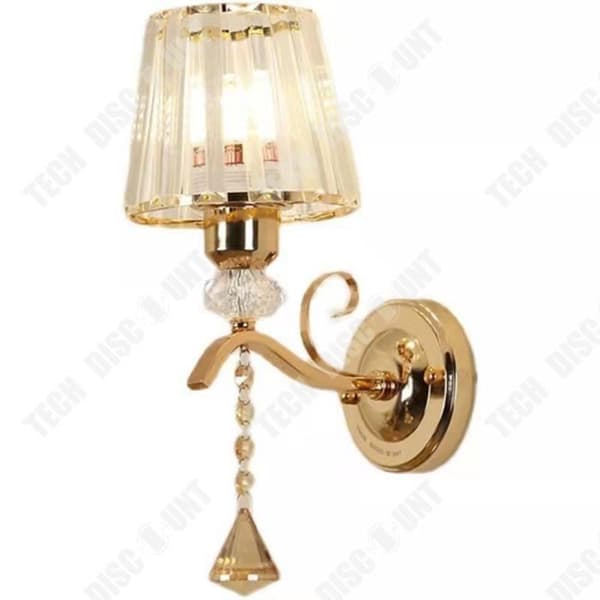 Modern nordisk kristallvägglampa, dekor i vardagsrum, korridor, sovrum, nattduksbordslampa, specialerbjudande