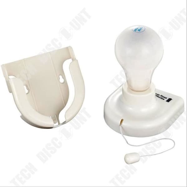 TD® Pull String Lights Skåp Light Wall Sconce 3LED Corridor Plast Nattlampa Utomhus Camping Tält Light
