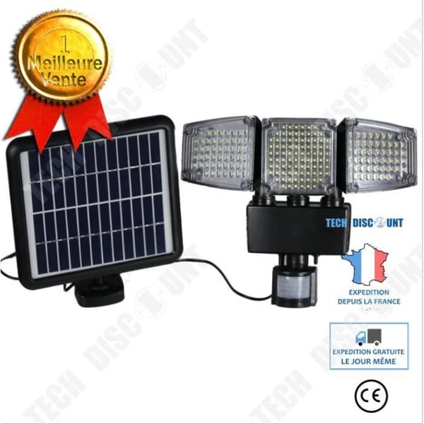 TD® 100LED Solar Power Body Motion LED Induktionsljus Utomhusvägglampa
