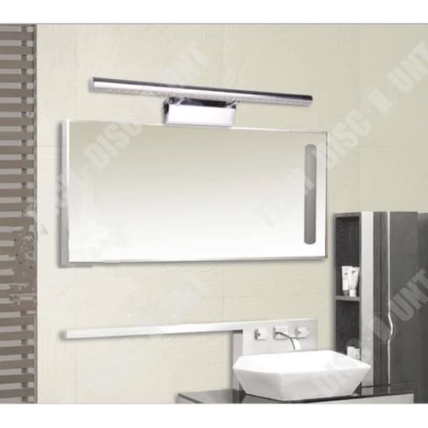 TD® 5050SMD Vägglampa för badrum med spegel - 21 LED - Rostfritt stål - 5W