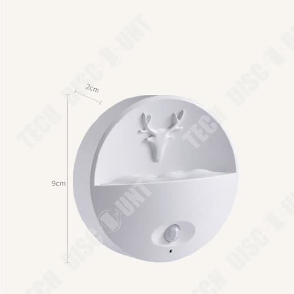 TD® Intelligent människokroppsinduktionsnattlampa, vägglampa, skåpslampa, sovrumsvägglampa, hallvägglampa