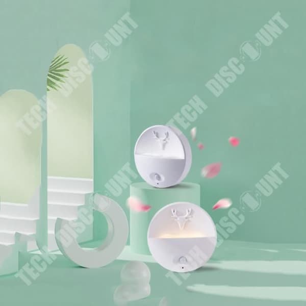 TD® Intelligent människokroppsinduktionsnattlampa, vägglampa, skåpslampa, sovrumsvägglampa, hallvägglampa