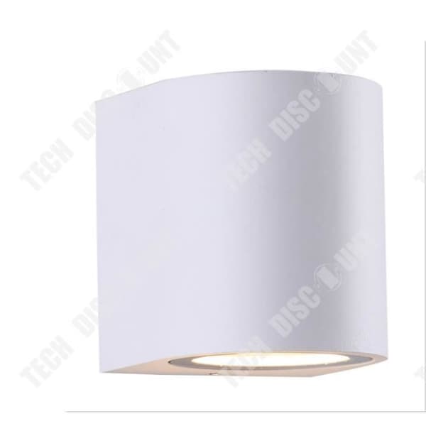 TD® Sökljus 8436 - G9 VIT BÖJD CYLINDER GIPS VÄGG