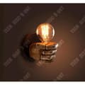 Miniatyrbild 4 av 4: TD® Retro Fist Vägglampa-Harts Industriell stil Loft Vägglampa-Antik dekoration Vägglampa-Vardagsrum B