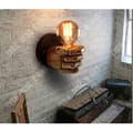 Miniatyrbild 2 av 4: TD® Retro Fist Vägglampa-Harts Industriell stil Loft Vägglampa-Antik dekoration Vägglampa-Vardagsrum B