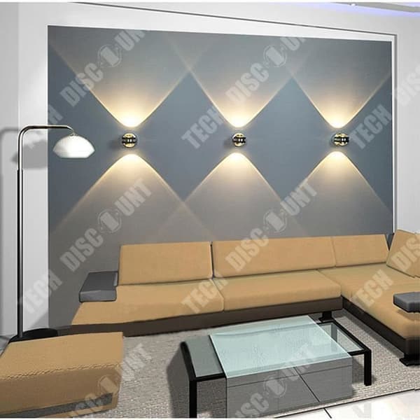 TD® Sconce Bulb Vägglampa LED Crystal Dubbelsidig multifunktionell dekoration Halogen inomhusljus