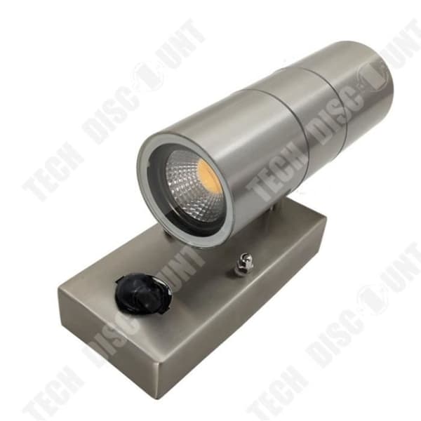 TD® Eglo vägglampa GU10-LED rostfritt stål 'STOCKHOLM...