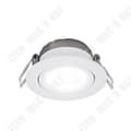 Miniatyrbild 3 av 4: TD® KIT NEW TRIA LED fyrkantig vit 25W 3000K 30° strömförsörjning &amp; fjäderklämmor inkl Vit