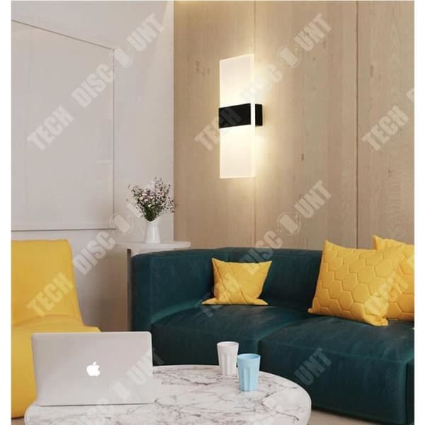 TD® Creative aluminium LED vägglampa PVC lampskärm balkong vägglampa villa LED vägglampa