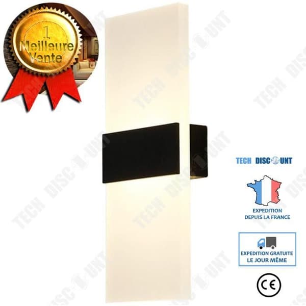 TD® Creative aluminium LED vägglampa PVC lampskärm balkong vägglampa villa LED vägglampa