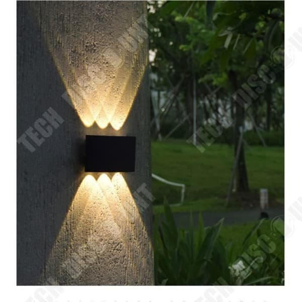 TD® Modern LED inomhus utomhusvägglampa 6W Vattentät aluminiumdekoration för sovrum Vardagsrum Trappa Trädgårdsterrass