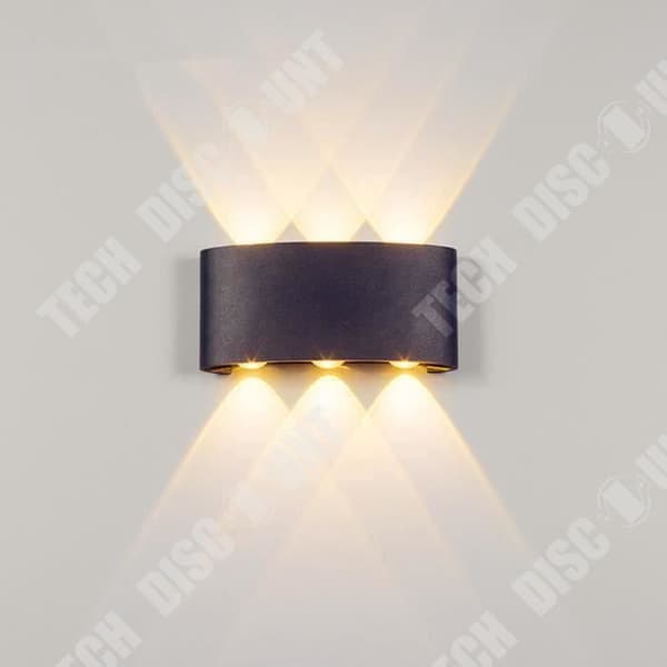 TD® Modern LED inomhus utomhusvägglampa 6W Vattentät aluminiumdekoration för sovrum Vardagsrum Trappa Trädgårdsterrass