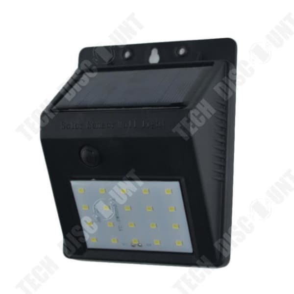 TD® Solar Lights 40 LEDs Garden Solar Powered Vägglampa Tresidig Light IP65 Vattentät med PIR-rörelsesensor