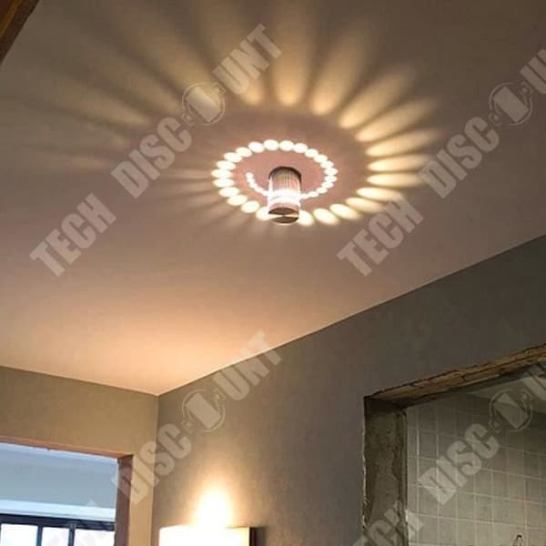 TD® LED vägglampa vackert upplyst mönster trendig design modern modern stil dekoration inomhus utomhusbelysning