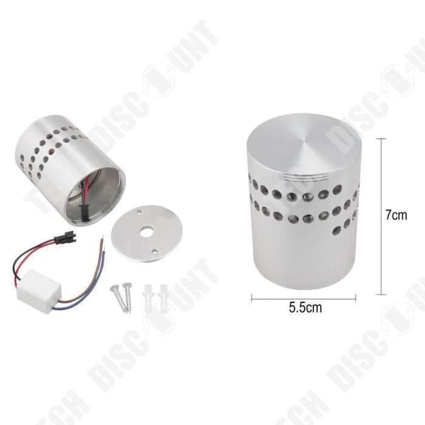 TD® LED vägglampa vackert upplyst mönster trendig design modern modern stil dekoration inomhus utomhusbelysning