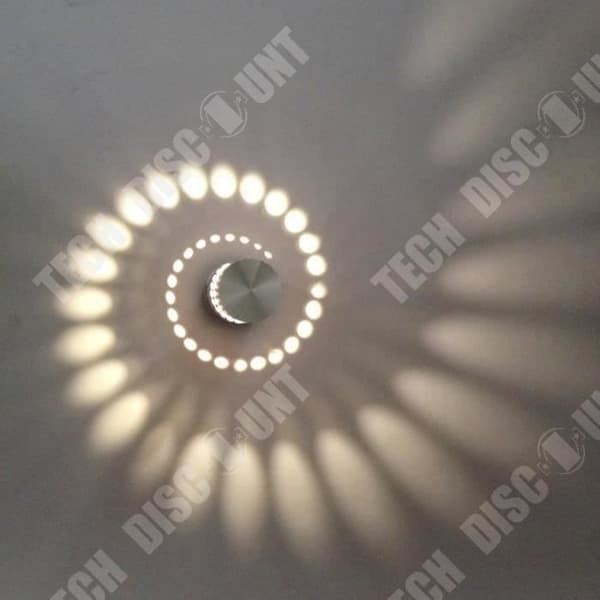 TD® LED vägglampa vackert upplyst mönster trendig design modern modern stil dekoration inomhus utomhusbelysning