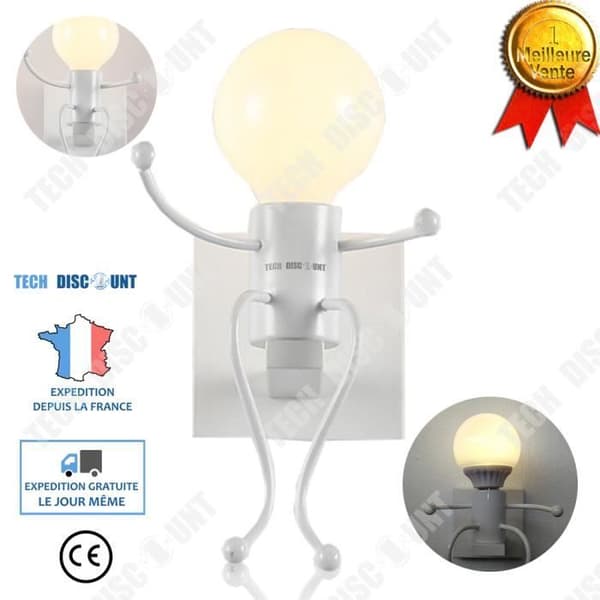 TD® LED-vägglampa vardagsrum kontor hem sovrum dekoration vägglampa kraftfull belysning modern kreativ gång hotell nattlampa bea