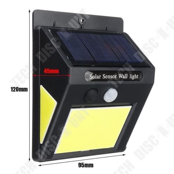 TD® 60 Led Solar Vägglampa Vägglampa Belysning Rörelsesensor Utomhus Trädgård - Infraröd Vattentät Solar Lighting Lampa