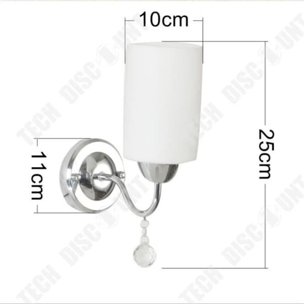 TD® Vägglampa LORETTO 1 glödlampa krom