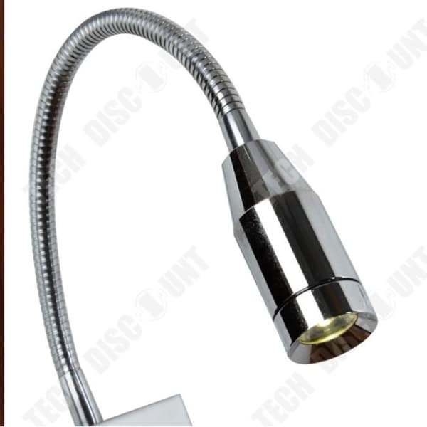 TD® PIPOFLEX vägglampa, matt vit, 4W, 3000K