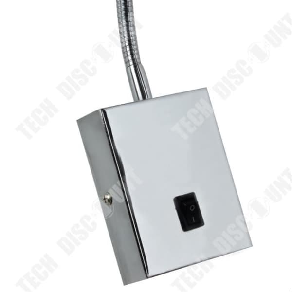 TD® PIPOFLEX vägglampa, matt vit, 4W, 3000K