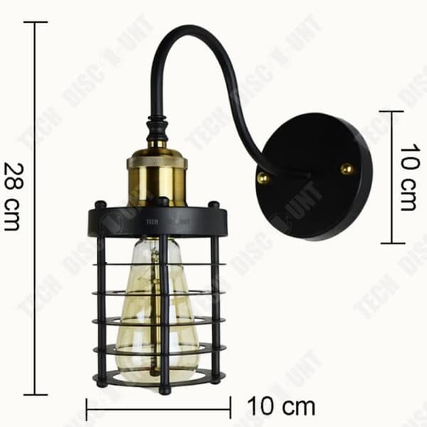 TD® LED-vägglampa lampett kontor sovrum vardagsrum sängkant modern inredning hall trappa belysning kreativ kraftfull ljus