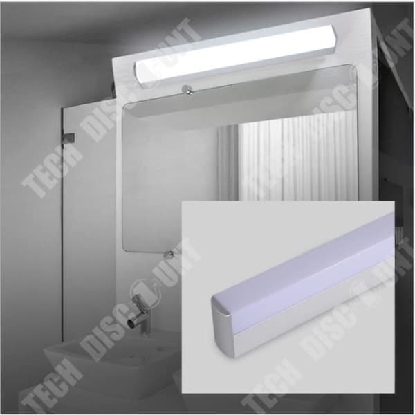 TD® LED Spegel Front Lampa 22W 55cm Vitt Ljus - Vattentät Vägglampa - Badrumsinredning