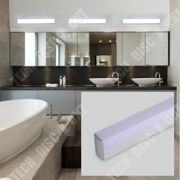 TD® LED Spegel Front Lampa 22W 55cm Vitt Ljus - Vattentät Vägglampa - Badrumsinredning