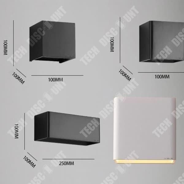 TD® vägglampa kontor vardagsrum sovrum belysning kraftfull LED säng dekoration modern minimalistisk korridor trappa kreativt ljus