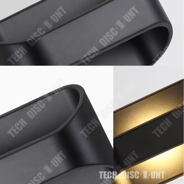 TD® vägglampa kontor vardagsrum sovrum belysning kraftfull LED säng dekoration modern minimalistisk korridor trappa kreativt ljus